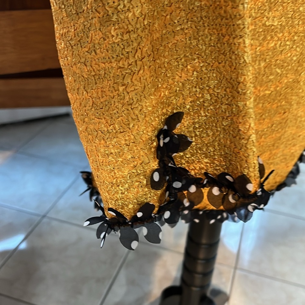 Berek Crinkle Art-to-Wear Reversible Marigold Yellow/Animal Print Jacket - Picture 4 of 11